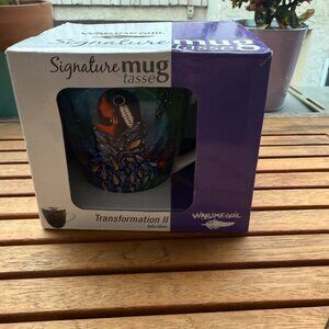 Indigenous Collection Betty Albert Transformation II Mug 16 Oz Cree Art Wabimegu